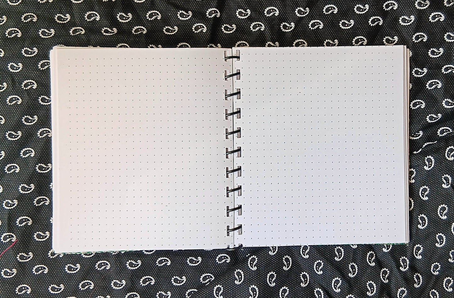 Carnet à point Couverture en tissu