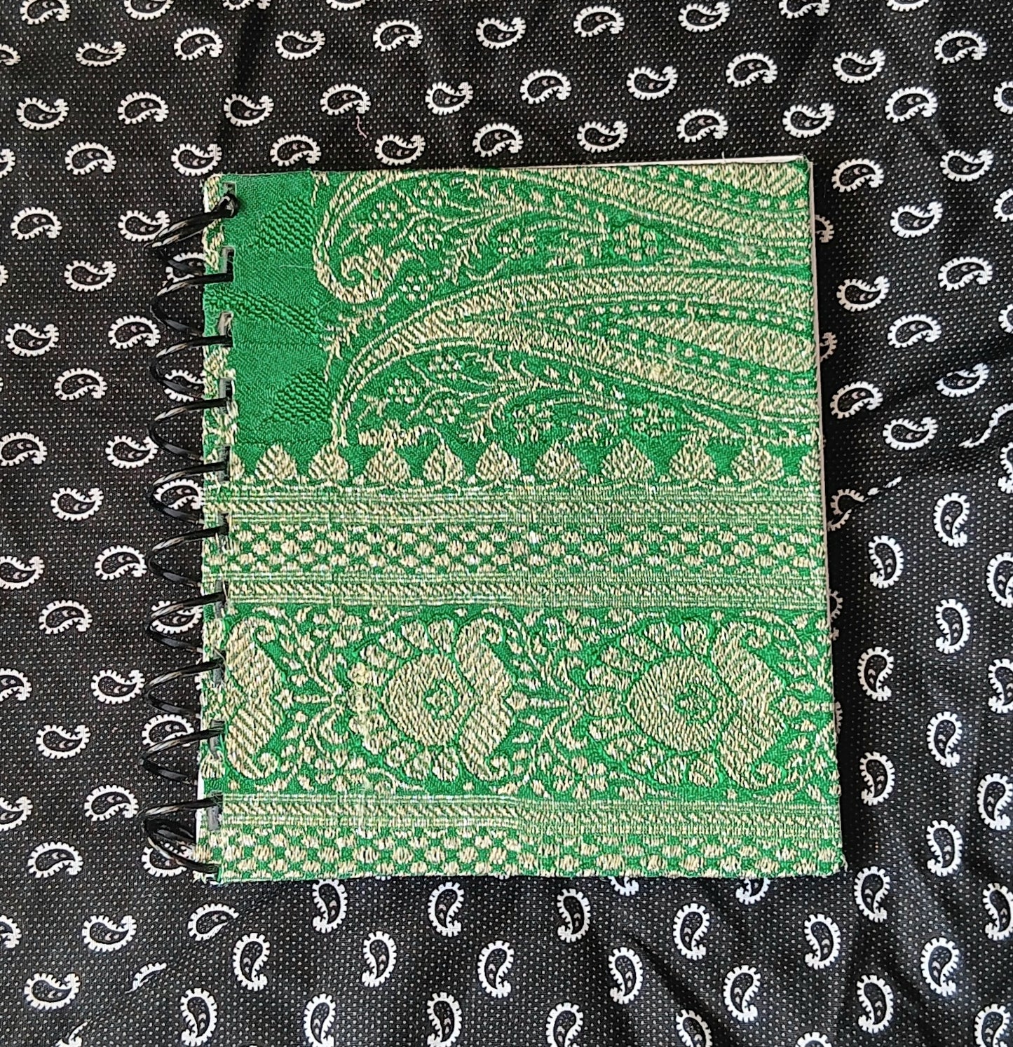 Carnet à point Couverture en tissu
