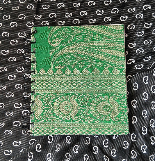 Carnet à point Couverture en tissu